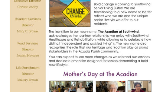 thumbnail of The Acadian June 2022 Newsletter