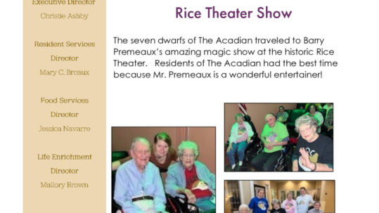 thumbnail of The Acadian August 2022 Newsletter